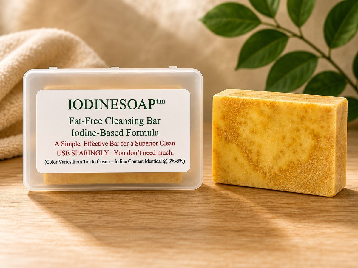 IodineSoap™ antimicrobial bar